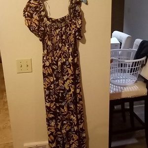 Rip Curl lady's long short sleeved dress size small